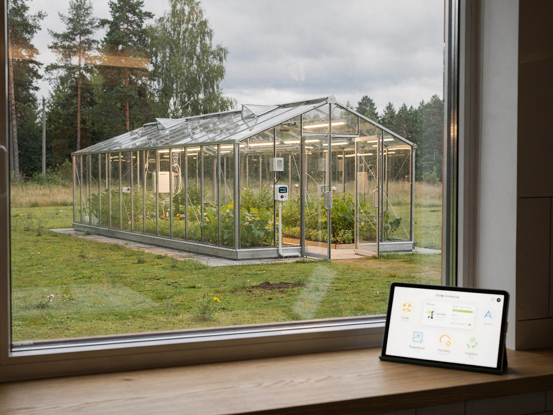 Теплица 40 кв.м в Сестрорецке